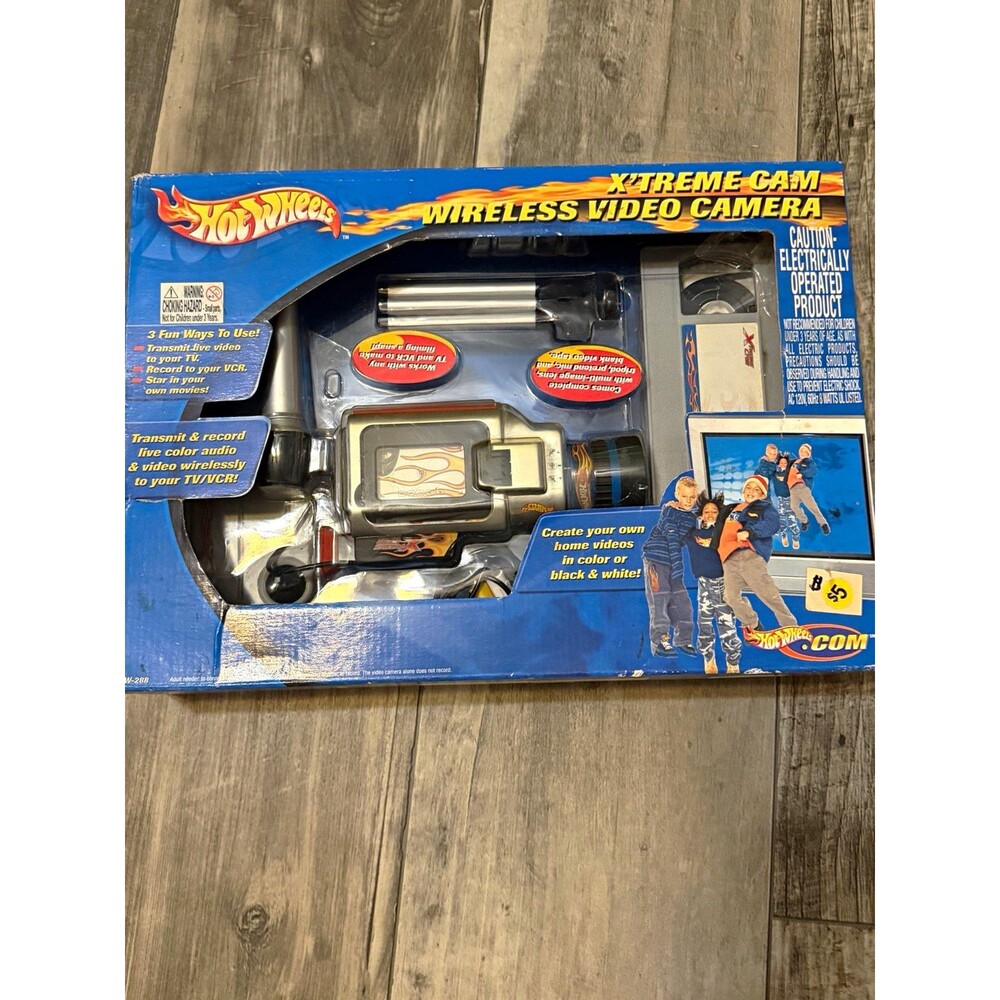 Vintage 2004 Hot Wheels X-Treme Cam Wireless Video Camera NIB Y2K RetroTech ONS